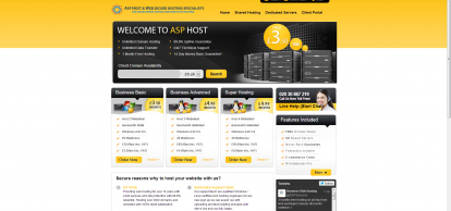 ASP Host & Web Secure Hosting Specialists