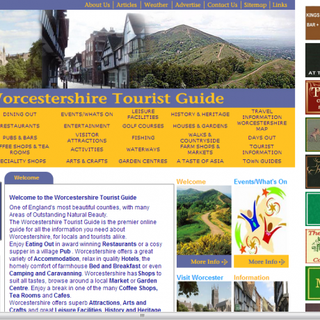 Worcestershire Tourist Guide